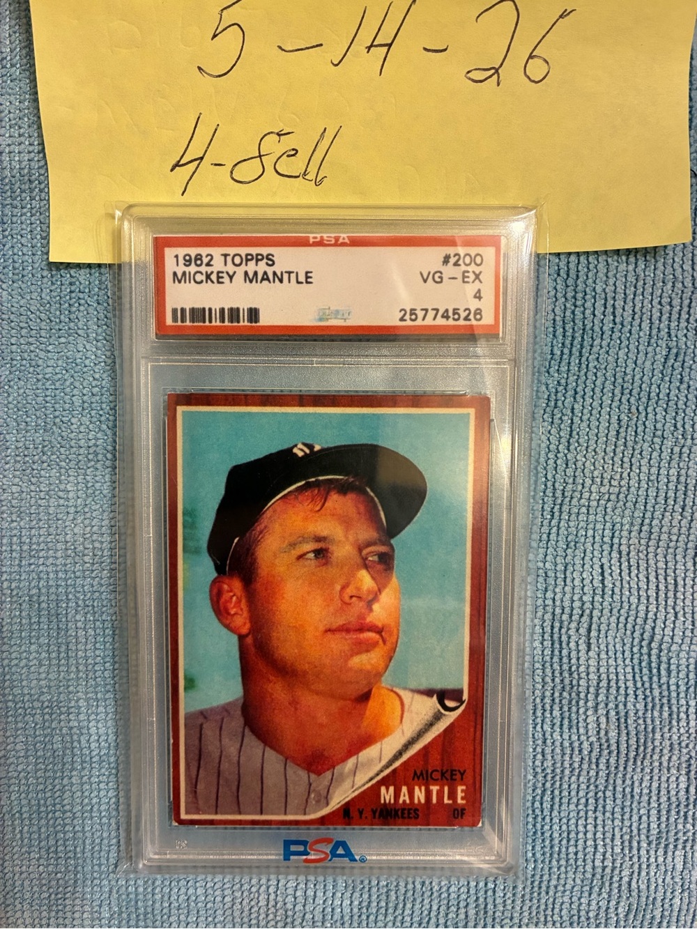 Topps Baseball Card with Red/Brown/Blue Artwork